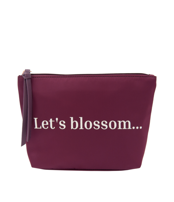 My Own Filo Laten we bloeien - Pouch - Paars