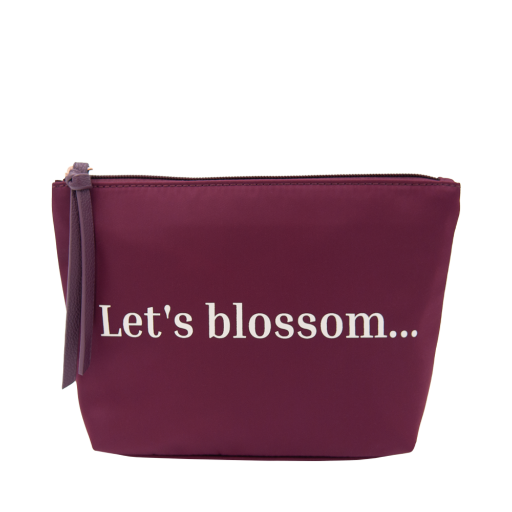 My Own Filo Laten we bloeien - Pouch - Paars afbeelding