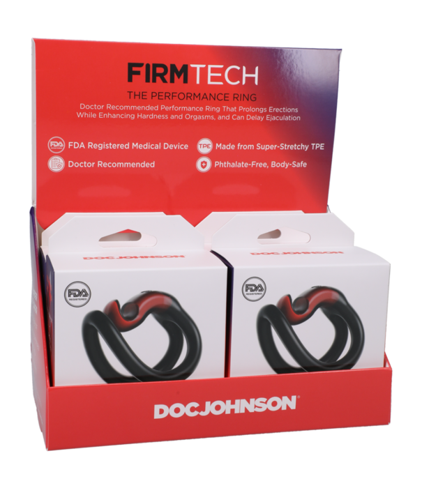 Doc Johnson Prestatie Ring - 4 Pack Display