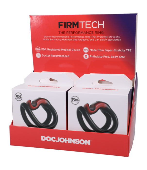 Doc Johnson Prestatie Ring - 4 Pack Display