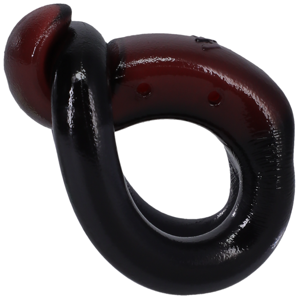 Doc Johnson Prestatie Ring - Zwart/Rood afbeelding
