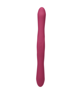 Duet - Dubbel Eind Vibrator met Draadloze Afstandsbediening - Berry