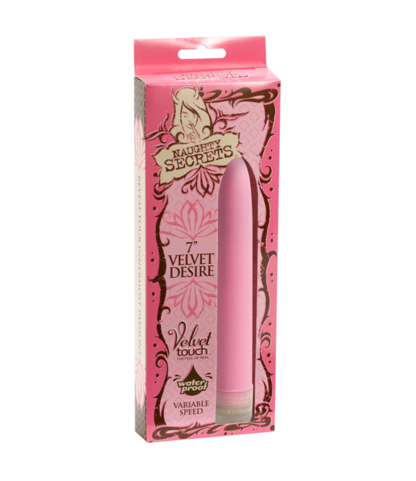 Doc Johnson Velvet Desire - 7'' / 18 cm - Roze