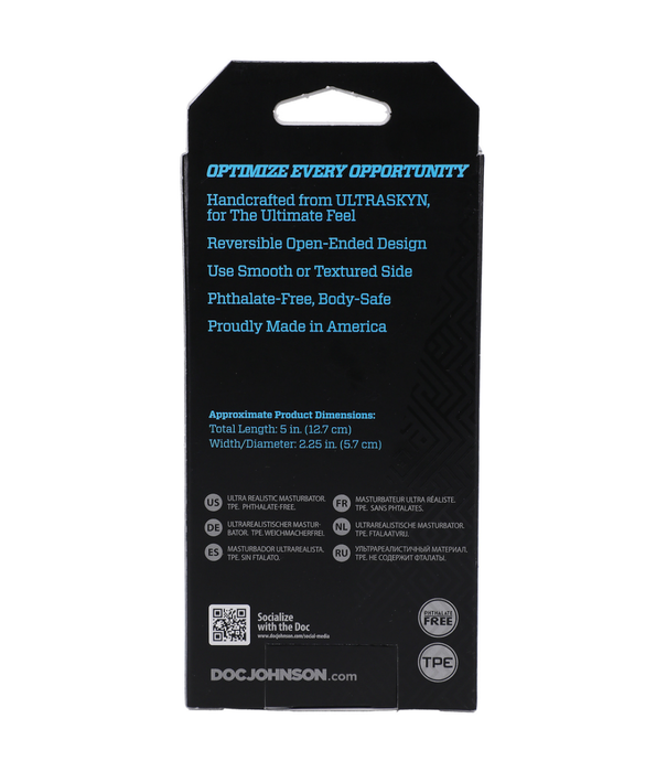 Doc Johnson Link - Reversible ULTRASKYN Masturbator