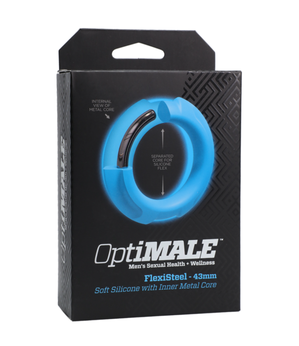 Doc Johnson Flexisteel - Siliconen Binnenmetaalkern - 43 mm