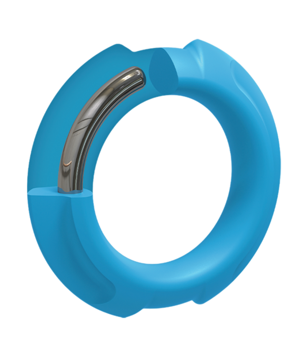 Doc Johnson Flexisteel - Siliconen Binnenmetaalkern - 43 mm