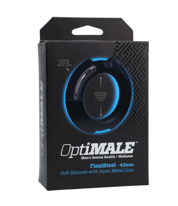 Doc Johnson Flexisteel - Siliconen Binnen Metaal Kern - 43 mm