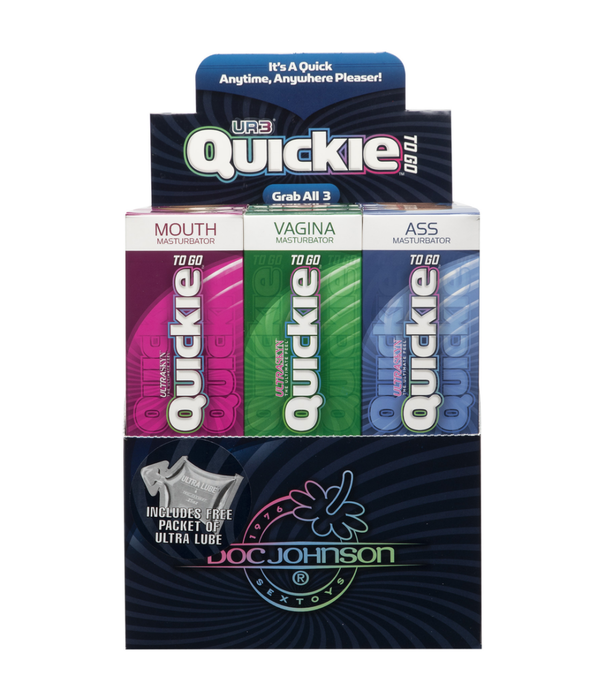 Doc Johnson Counter Display met ULTRASKYN Masturbators - 12 Stuks