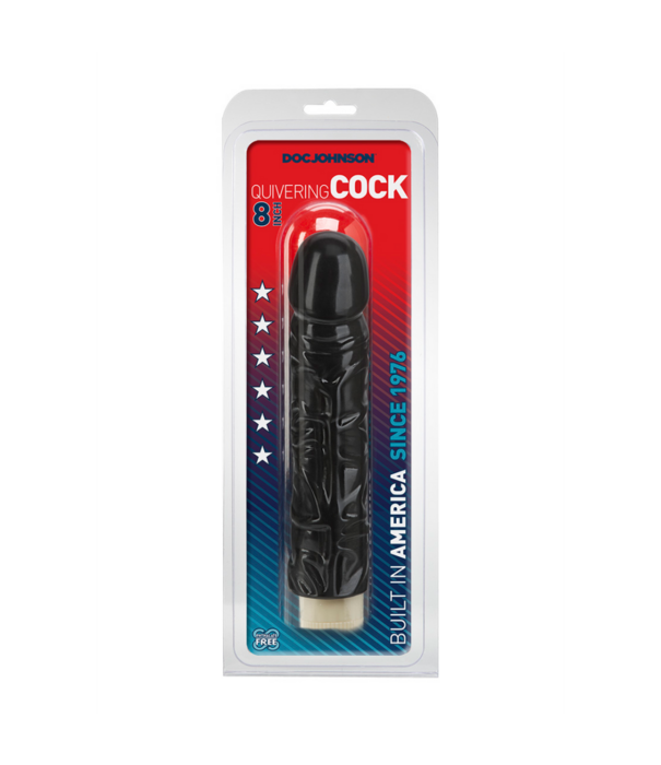 Doc Johnson Trillende Cock - Realistische Multispeed Vibrator - 8 / 20 cm