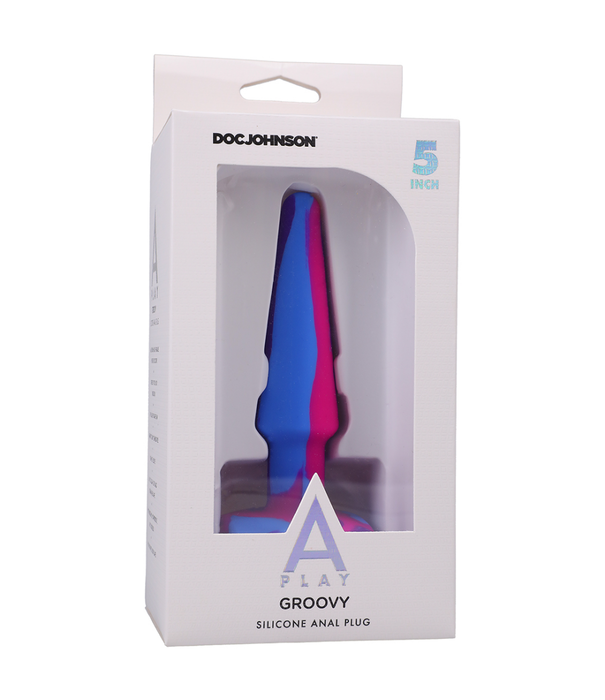 Doc Johnson Groovy - Silicone Anale Plug - 5'' / 12 cm