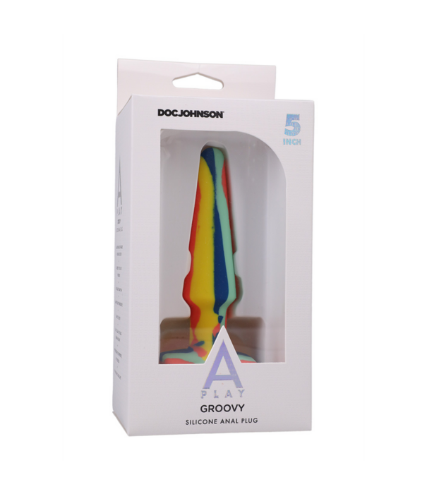 Doc Johnson Groovy - Silicone Anale Plug - 5'' / 12 Cm