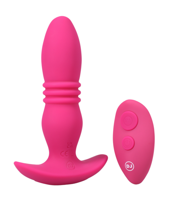 Doc Johnson Rise - Siliconen Anale Plug met Afstandsbediening