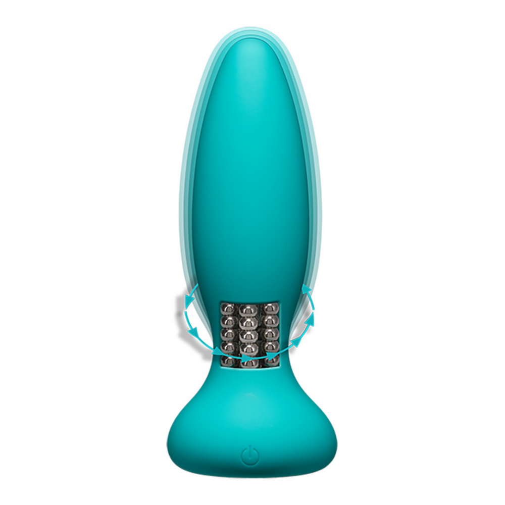 Doc Johnson Rimmer - Geavanceerde Silicone Anale Plug met Afstandsbediening afbeelding