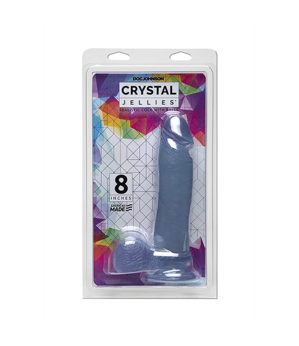 Doc Johnson Realistische Cock met Ballen - 8 / 20 cm