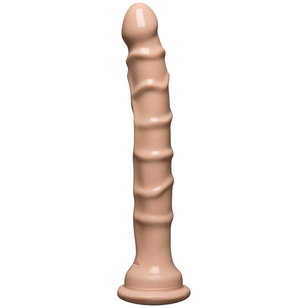 Doc Johnson Slimline Dong met Zuignap - 8 / 20 cm - Vanille afbeelding