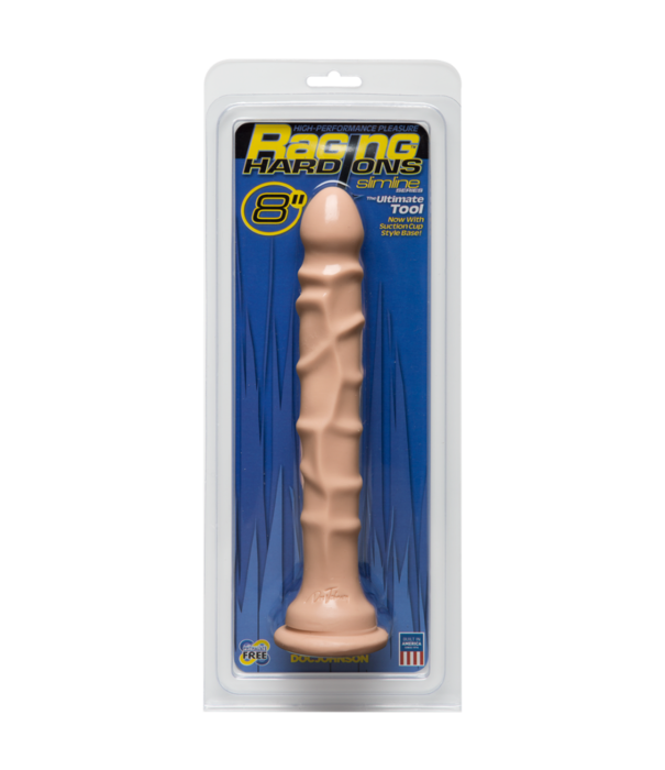 Doc Johnson Slimline Dong met Zuignap - 8 / 20 cm - Vanille