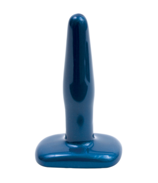 Iridescent Butt Plug - Klein - Middernacht Blauw