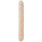 Jr. Veined Double Header - Dildo met Dubbele Einden - 12 / 30 cm