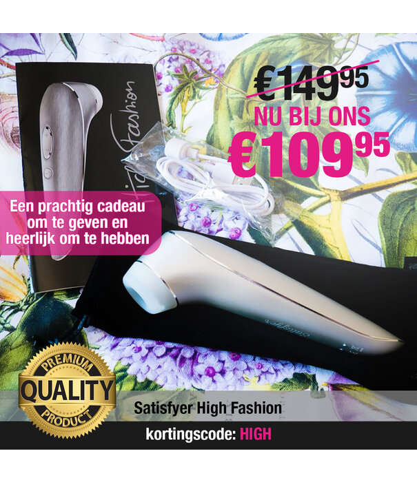 Satisfyer Satisfyer Luxury High Fashion - Aanbieding