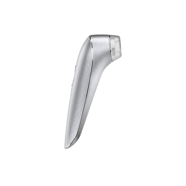 Satisfyer High Fashion - Luchtpulseren Stimulator en Vibratie - Zilver afbeelding