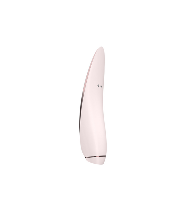 Satisfyer Prêt-á-Porter - Luxe Luchtpulser Stimulator en Vibratie - Wit/Roze Goud