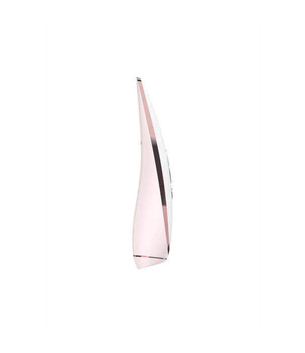 Satisfyer Prêt-á-Porter - Luxe Luchtpulser Stimulator en Vibratie - Wit/Roze Goud