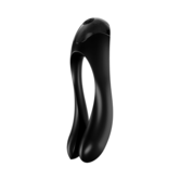 Candy Cane - Vinger Vibrator voor Intieme Zones - Zwart