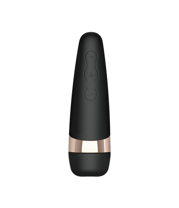 Satisfyer Pro 3Plus - Airpulse Stimulator en Vibration - Zwart/Goud