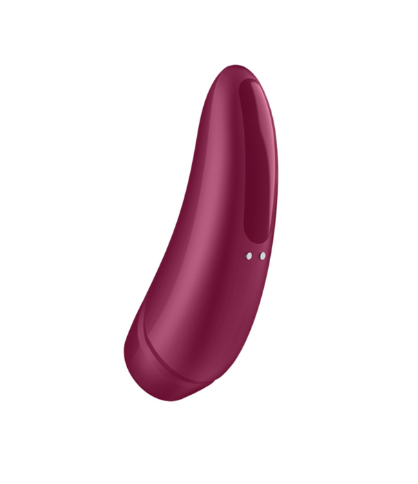 Satisfyer Curvy 1Plus - Air Pulse Stimulator en Vibratie - Roze Rood