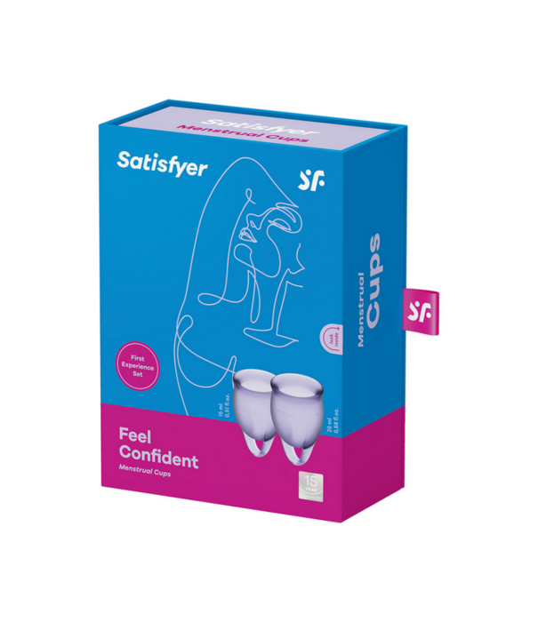 Satisfyer Voel je Zelfverzekerd - Menstruatiecup - Lila