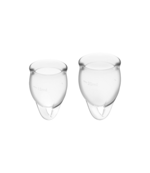 Voel je Zeker - Menstruatiecup - Transparant