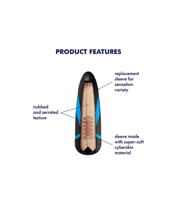 Satisfyer Mannen Tornado Bliss - Penis Sleeve