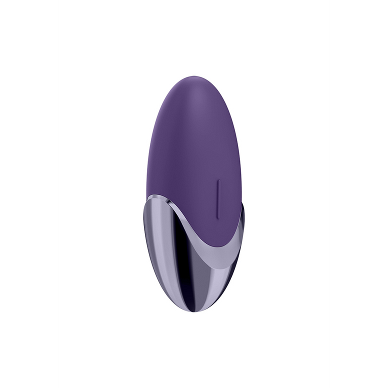 Satisfyer Paarse Plezier - Lay-on Vibrator - Violet/Brass afbeelding