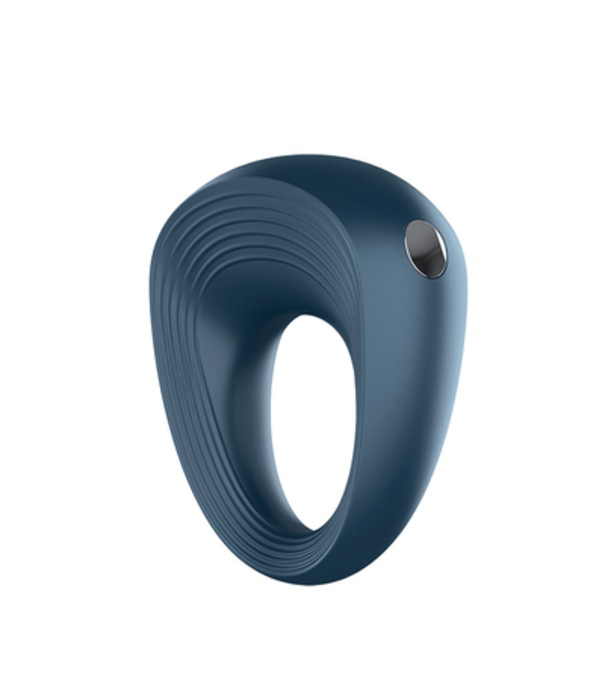 Satisfyer Power Ring - Vibrerende Cockring - Donkerblauw
