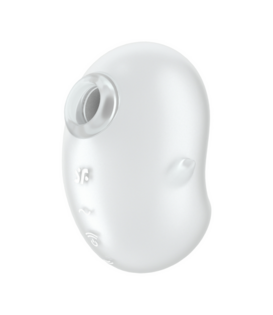 Cutie Ghost - Air Pulse Vibrator - Wit