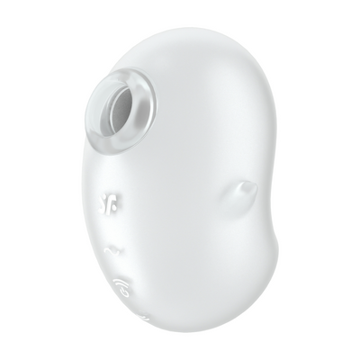 Satisfyer Cutie Ghost - Air Pulse Vibrator - Wit afbeelding