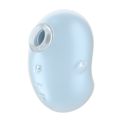 Satisfyer Cutie Ghost - Air Pulse Vibrator - Blauw afbeelding