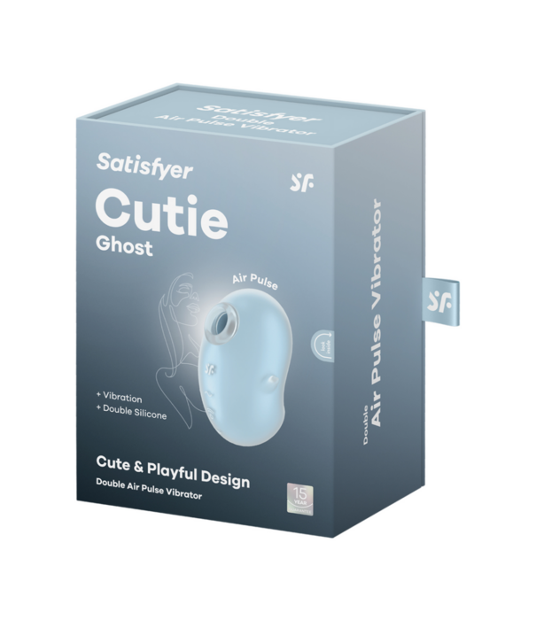 Satisfyer Cutie Ghost - Air Pulse Vibrator - Blauw
