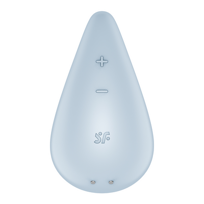 Satisfyer Dew Drop - Lay-on Vibrator - Blauw afbeelding