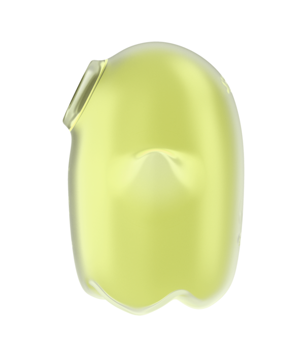 Satisfyer Glowing Ghost - Glow in the Dark - Dubbele Air Pulse Vibrator - Geel