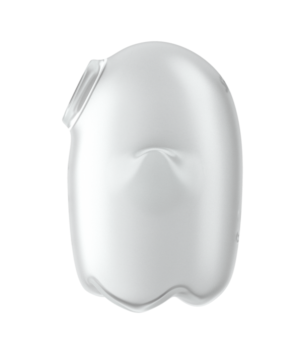 Satisfyer Glowing Ghost - Glow in the Dark - Dubbele Air Pulse Vibrator - Wit