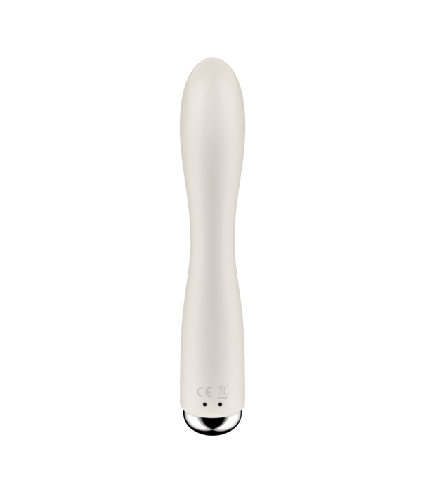 Satisfyer Spinning Rabbit 1 - Rotating Rabbit Vibrator - Beige