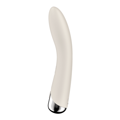 Satisfyer Spinning Vibe 1 - Rotating G-Spot Vibrator - Beige afbeelding