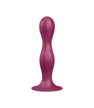 Dubbele Ball-R - Gewogen Dildo - Rood