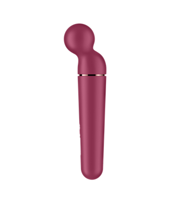Satisfyer Planet Wand-er - Wand Vibrator - Berry/Roze Goud