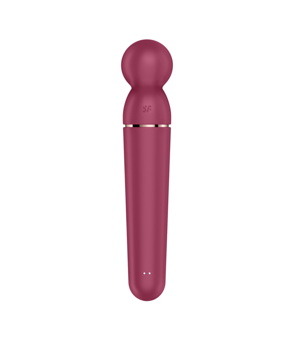Satisfyer Planet Wand-er - Wand Vibrator - Berry/Roze Goud