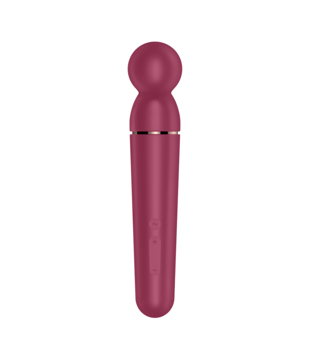 Satisfyer Planet Wand-er - Wand Vibrator - Berry/Roze Goud