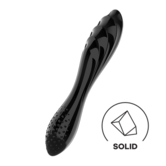 Dazzling Crystal 1 - Glazen Dildo - Zwart