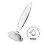 Sprankelend Kristal - Glazen Dildo - Transparant