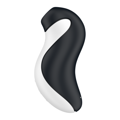 Satisfyer Orca - Air Pulse Stimulator en Vibrator - Zwart/Wit afbeelding